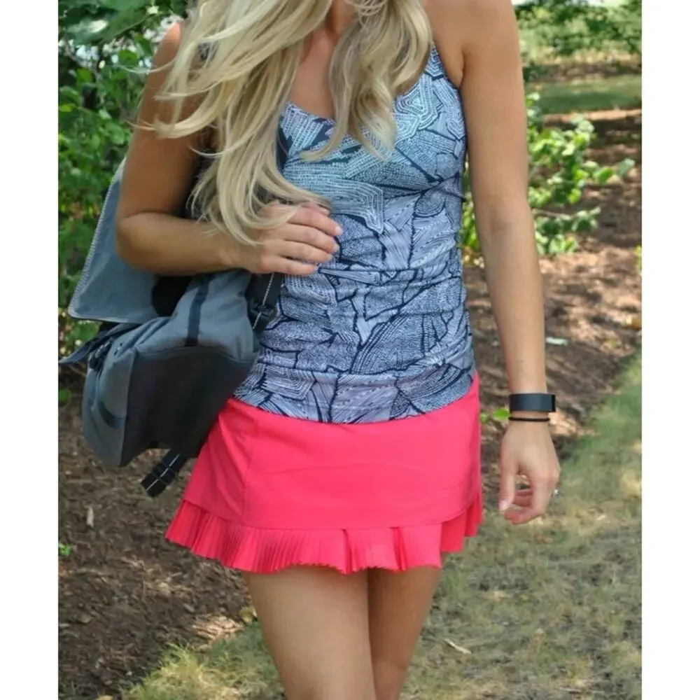 NWT Lululemon City Sky Run By Skort in Boom Juice